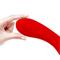 Prescott Vibrator USB Silicone Red Clave 25