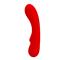 Prescott Vibrator USB Silicone Red Clave 25