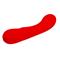 Prescott Vibrator USB Silicone Red Clave 25