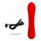 Prescott Vibrator USB Silicone Red Clave 25