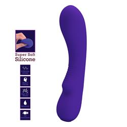 Prescott Vibrator USB Silicone Lilac Clave 25