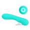 Prescott Vibrator USB Silicone Green Clave 25