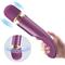 Vibrating Wand USB Rechargeable Purple Clave 17