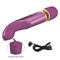 Vibrating Wand USB Rechargeable Purple Clave 17