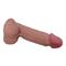 Sliding skin realistic dildo brown 20.6 cm CL30