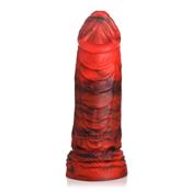 Fire Dragon Red Scaly Dildo Dragón