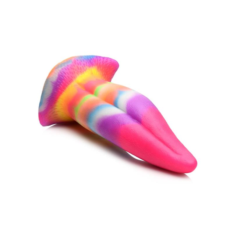 Unicorn Tongue Dildo Lengua Brilla en la Oscuridad 8.4