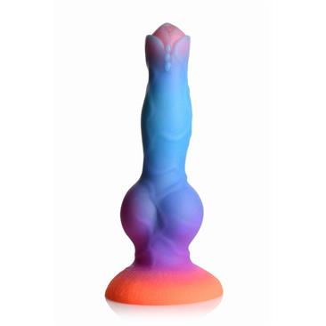 Glow-In-The-Dark Silicone Alien Dildo