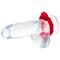 Rise of the Dragon Silicone Penis Ring Red