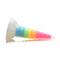 Luminescent Rainbow Silicone Dildo