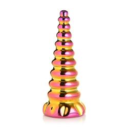 Dildo de Vidro de Borosilicato Twilinght Rainbow