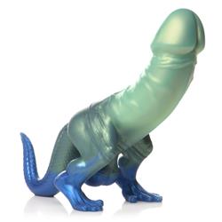 Jurassic Cock Dinosaur Dildo Green &amp