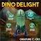 Jurassic Cock Dinosaur Dildo Green &amp