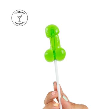 Caipirinha Penis Lollipop with Alcohol