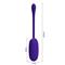 Julius Vibrating Egg Violet CL46