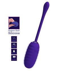 Kirk Vibrating Egg Texture Violet CL46