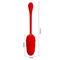 Marina Vibrating Egg Texture Red CL46