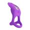 Silas Vibrating Penis Ring Purple CL80