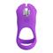 Silas Vibrating Penis Ring Purple CL80