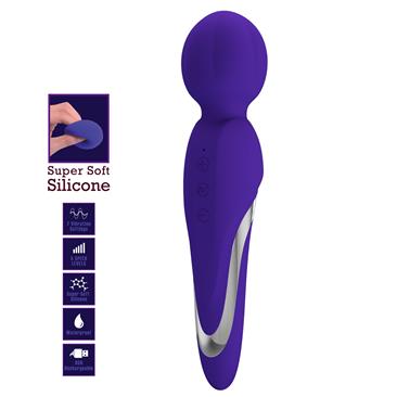 Walter Vibrating Massager Wand Violet CL25