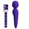 Meredith Vibrating Massager Wand Violet CL25