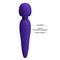 Meredith Vibrating Massager Wand Violet CL25