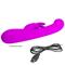 Lamar Vibrator G-Spot Rabbit Violet Cl32