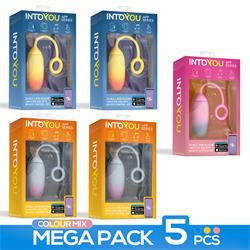 Mega pack 5 Double Layer Silicone Egg with APP