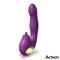 Toka Swinging Vibrator with Licking Tongue