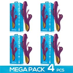 Pack de 4 Siter Hitting Ball Vibrator & Flipping