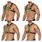 H4RNESS06-4WAY Harness-BlazingGreen-OS