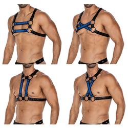 H4RNESS06-4WAY Harness-RadiantBlue-OS