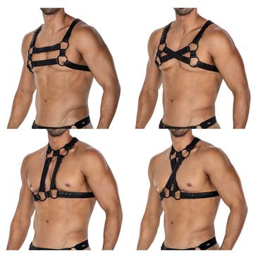 H4RNESS06-4WAY Harness-Black-OS