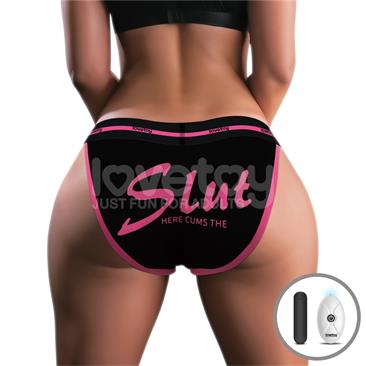 Printed Vibrating Sexy Panties (24 - 27 inch wais)