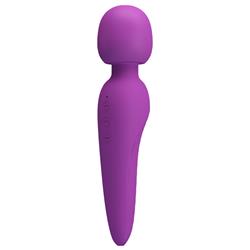 Meredith Wand Massager Violet USB Silicone Cl40