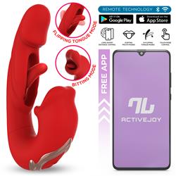 Mouty Biting & Flipping Vibrator with App