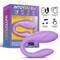 Vibrating Couple Toy with App USB Silicone Lavendr