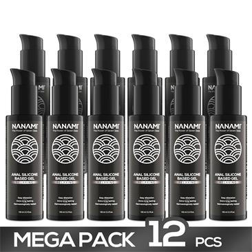 Pack de 44 Nanami Anal Silicone Based Gel 100 ml