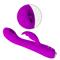 Rachel Vibrator with licking and pulse Pink CL30