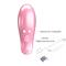 Leaf Vibrating Nipple Clamps Pink CL70