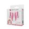 Leaf Vibrating Nipple Clamps Pink CL70