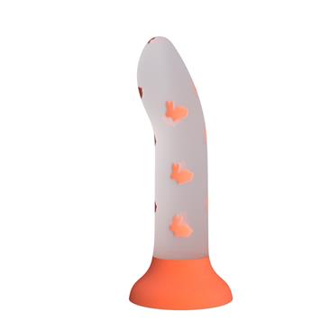 Magical Luminous and Elastic Dildo Orange CL40