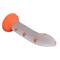 Magical Luminous and Elastic Dildo Orange CL40