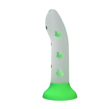 Romantic Luminous and Elastic Dildo Green CL40