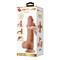 Sliding Skin Realistic Dildo Testicles Tan 25