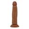 Sliding Skin Realistic Dildo Tan cl25