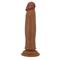 Sliding Skin Realistic Dildo Tan cl25