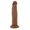 Sliding Skin Realistic Dildo Tan cl25