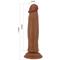 Sliding Skin Realistic Dildo Tan cl25