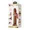 Sliding Skin Realistic Dildo Tan cl25